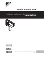 Daikin EWAQ006BAVP Installer'S Reference Manual preview