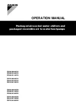 Preview for 1 page of Daikin EWAQ009ACV3 Operation Manual