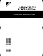 Daikin EWAQ016BAW Installation And Operation Manual preview