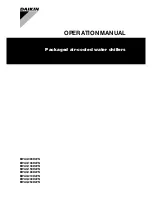 Preview for 1 page of Daikin EWAQ080DAYN Operation Manual