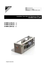 Daikin EWLD-J Installation, Operation And Maintenance Manual preview