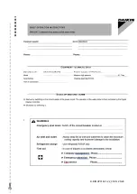 Предварительный просмотр 25 страницы Daikin EWLQ025KCW1N Installation, Operation And Maintenance Manual