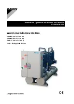 Предварительный просмотр 1 страницы Daikin EWWD 340 Installation, Operation And Maintenance Manual