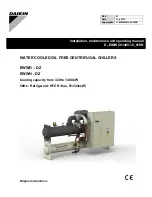 Preview for 1 page of Daikin EWWD320DZXSA1 Installation, Operation, Maintenance Manual