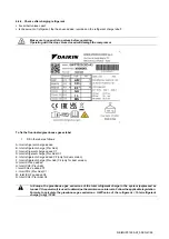 Предварительный просмотр 41 страницы Daikin EWYT021CZI-A1 Installation And Maintenance Manual