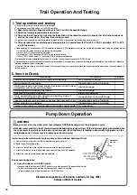 Preview for 32 page of Daikin F/GTKY50UV16V2 Operation Manual