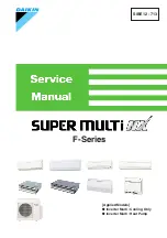 Preview for 1 page of Daikin F-Series Service Manual