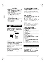 Предварительный просмотр 4 страницы Daikin FA100FVEK Operation Manual