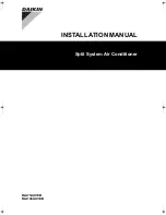 Предварительный просмотр 1 страницы Daikin FAA100AUVEB Installation Manual