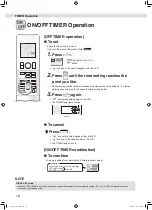 Preview for 20 page of Daikin FAFC100AV1G Operation Manual