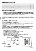 Предварительный просмотр 6 страницы Daikin FCA125AV16 Installation And Operational Manual