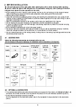 Preview for 4 page of Daikin FCA71AV16 Installation Manual