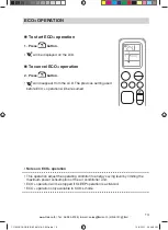 Preview for 14 page of Daikin FCFV50A Operation Manual
