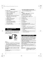 Preview for 4 page of Daikin FCQ24MVJU Operation Manual