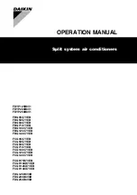 Daikin FCQH71D7VEB Operation Manual предпросмотр