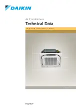 Daikin FCQHG-F Series Technical Data Manual preview