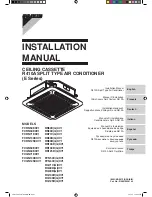 Daikin FCRN50EXV1 Installation Manual предпросмотр