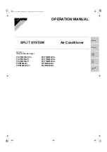 Preview for 1 page of Daikin FD(Y)M03FAV1(C) Operation Manual