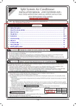 Preview for 20 page of Daikin FDMF48AVMK Installation Manual