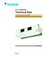 Daikin FDQ-B Technical Data Manual preview