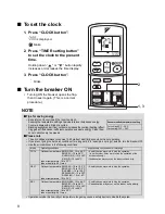 Предварительный просмотр 10 страницы Daikin FDXS25E7VMB Operation Manual