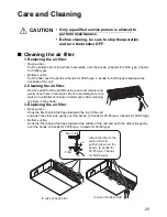 Preview for 21 page of Daikin FDXS25E7VMB Operation Manual