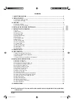 Предварительный просмотр 3 страницы Daikin FDYM-PV1 Operating And Installation Instruction Manual