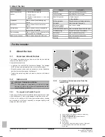 Предварительный просмотр 8 страницы Daikin FFA50A2VEB9 Installer And User Reference Manual