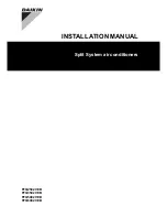 Предварительный просмотр 1 страницы Daikin FFQ25C2VEB Installation Manual