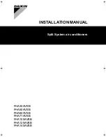 Daikin FHA100AVEB Installation Manual предпросмотр