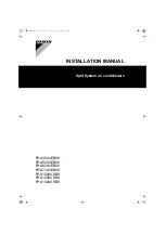 Preview for 1 page of Daikin FHA100AVEB9 Installation Manual