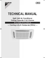 Daikin FHYC-E Technical Manual preview