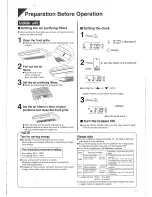 Предварительный просмотр 8 страницы Daikin FLK25HVE Operation Manual