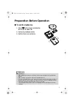 Предварительный просмотр 8 страницы Daikin FLXS25BVMA Operation Manual