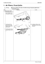 Предварительный просмотр 4 страницы Daikin FLXS25BVMA Service Manual Removal Procedure