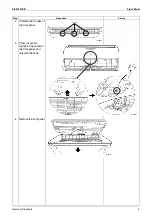 Предварительный просмотр 7 страницы Daikin FLXS25BVMA Service Manual Removal Procedure