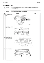 Предварительный просмотр 11 страницы Daikin FLXS25BVMA Service Manual Removal Procedure