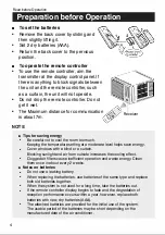 Preview for 4 page of Daikin FRWKL50UV163A Operation Manual