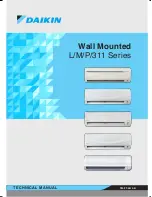 Daikin FT10LV1L Technical Manual предпросмотр