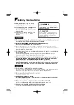 Preview for 3 page of Daikin FT18JV1B Operation Manual