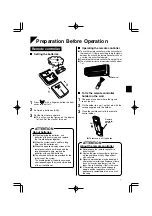 Предварительный просмотр 8 страницы Daikin FT18JV1B Operation Manual