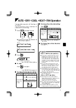 Предварительный просмотр 10 страницы Daikin FT18JV1B Operation Manual