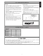 Предварительный просмотр 11 страницы Daikin FT20FV1M Installation Manual