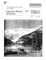 Daikin FT25GV1C Operation Manual preview