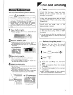Preview for 12 page of Daikin FT25GV1C Operation Manual