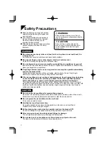 Preview for 3 page of Daikin FT50GAVAL Operation Manual