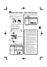 Preview for 10 page of Daikin FT50GAVEA Operation Manual