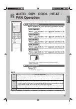 Preview for 11 page of Daikin FTHF20RVLT Operation Manual