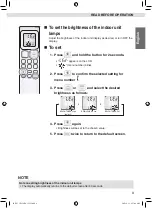 Preview for 11 page of Daikin FTHF25XVMV Operation Manual