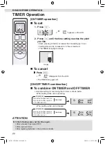 Предварительный просмотр 24 страницы Daikin FTHF25XVMV Operation Manual